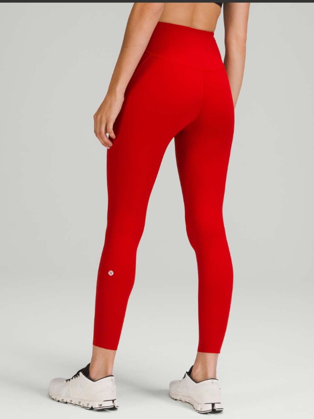 #979 Lululemon Base Pace High-Rise Tight 25” Dark Red Size 16 NWOT